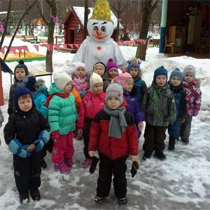 КВЕСТ — игра для детей младшего дошкольного возраста «Загадки снеговика»