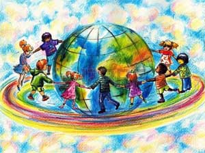 Конспект занятия по ознакомлению с окружающим миром «Мы дети планеты Земля»
