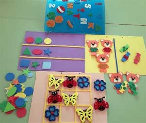 Развитие предметно – действенных способов познания математических свойств и отношений у детей среднего дошкольного возраста через дидактические игры