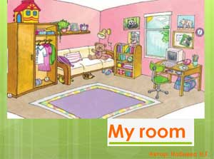       (. )  : My room