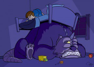 Монстр под кроватью или что делать если Ваш ребенок боится темноты